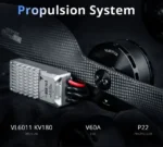 VL6011 KV180 IPX5 12S 2000W 2450W 10kg 15kg MTOW Drone Motors and Props for Heavy Lift - Image 2