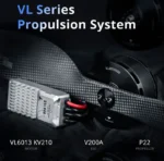 VL6013 KV210 IPX5 12S 48V 1300W 24N28P 70A 20kg MTOW Thrust Brushless DC Large Drone Motor Accessory - Image 2