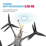 Droview 10inch X8 Drone Heavy Payload 5kg with 5.8G 3W ELRS 915/ELRS 2.4G/TBS 915 Crossfire Nano RX Se/Pro Receiver Drone Kits - Image 4