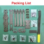 DroView Frame RC 7 Inch 427mm 227g Carbon Fiber Quadcopter Frame Kit 5mm Arm - Image 6