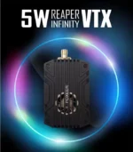 Foxeer Reaper 5.8G 40CH 5W VTX Build-in Mic Fan Heat Dissipation 20Xmm 9-36V VTX for RC Airplane FPV Long Range - Image 6