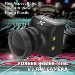 Foxeer Razer Mini V3 Micro and NANO 1200TVL FPV Camera for Racing Drones 4:3/16:9 Switchable Plastic NTSC/PAL - Image 2