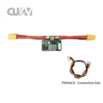 Free Shipping CUAV Ammeter KV1100 10-60V Pixhack Pixhawk Power Module 21X20X10mm XT60 Plug for Helicopter FPV Racing Wholesale - Image 4