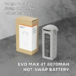 Autel EVO MAX 4T Accessory 8070mAh 120Wh Li-Po 4S Hot-Swapping Lithium Ion Batteries for Drone Use - Image 2