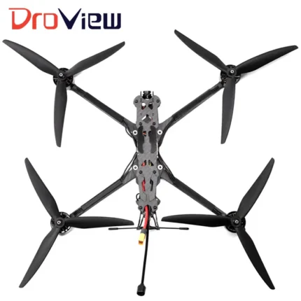 DroView FPV Drones 10 Inch With Caddx Ratel 2 V2 Night Vision Cherry II Antenna HappyModel Receiver Stack-SpeedyBeeV3