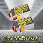 Tattu R-Line Version 5.0 V5 1200mAh 150C 6S 22.2V XT60 Plug FPV Racing Drone RC Quadcopter with Drones Accessories - Image 2