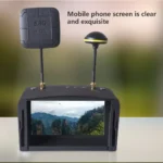 Powerful 5.8G 40CH FPV Goggles 4.3inch Dual Antenna High Brightness Video Headset for Drone Long Range Charging Plastic - Image 3