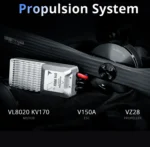 VL8020 KV170 12S 20kg/Arm Thrust 35Kg Mtow Payload Brushless Dc Drone t Motor Kit - Image 2