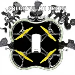 2 Pairs Colorful Propellers for TELLO/EDU Drone Model TL-LXJ Private Mold - Image 2
