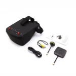 Powerful 5.8G 40CH FPV Goggles 4.3inch Dual Antenna High Brightness Video Headset for Drone Long Range Charging Plastic - Image 2